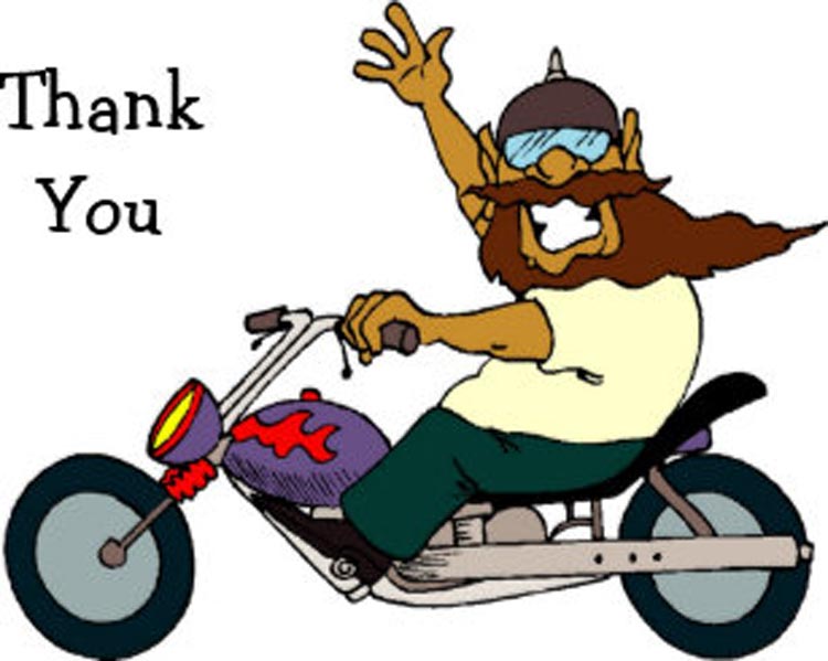 Another successful Chopperfest is on the books! Thank you to everyone that came out for Chopperfest and supporting the fundraiser. What a party it was, after the rain left the area. We appreciate you all hangin’ in with us and waiting it out.
Thank you to our bands, E.F. Struttin', Dollar Giraffes, DJ Corey Sanford that kept everyone entertained! Our incredible vendors – love all of your products and supporting local small businesses.
A thank you to our AMAZING staff that went above & beyond and ran their butts off! We couldn’t put this on without all the hard work you do prepping, organizing, and working.
Thank you to everyone one else who donated their time in helping out.
We appreciate all the donations for the Fundraiser for Howard and Stephen. We are still calculating the totals from the silent auctions, sales, etc. We will post an update once it is complete.
Lastly – Bill and Sharon, you rock!! Everyone appreciates all you to do put on this huge event and donating your proceeds raised from the cookout on the deck, silent auctions, and jello shots to Howard & Stephen.
Can’t wait for the next Chopperfest -- THANK YOU AGAIN! Another successful Chopperfest is on the books! Thank you to everyone that came out for Chopperfest and supporting the fundraiser. What a party it was, after the rain left the area. We appreciate you all hangin’ in with us and waiting it out.
Thank you to our bands, E.F. Struttin', Dollar Giraffes, DJ Corey Sanford that kept everyone entertained! Our incredible vendors – love all of your products and supporting local small businesses.
A thank you to our AMAZING staff that went above & beyond and ran their butts off! We couldn’t put this on without all the hard work you do prepping, organizing, and working.
Thank you to everyone one else who donated their time in helping out.
We appreciate all the donations for the Fundraiser for Howard and Stephen. We are still calculating the totals from the silent auctions, sales, etc. We will post an update once it is complete.
Lastly – Bill and Sharon, you rock!! Everyone appreciates all you to do put on this huge event and donating your proceeds raised from the cookout on the deck, silent auctions, and jello shots to Howard & Stephen.
Can’t wait for the next Chopperfest -- THANK YOU AGAIN!